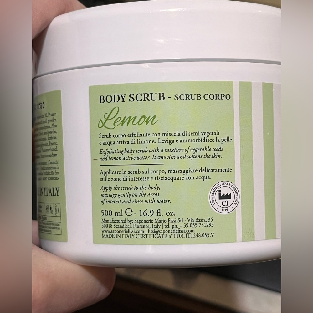 Lemon Body Scrub - Picture 3 of 4